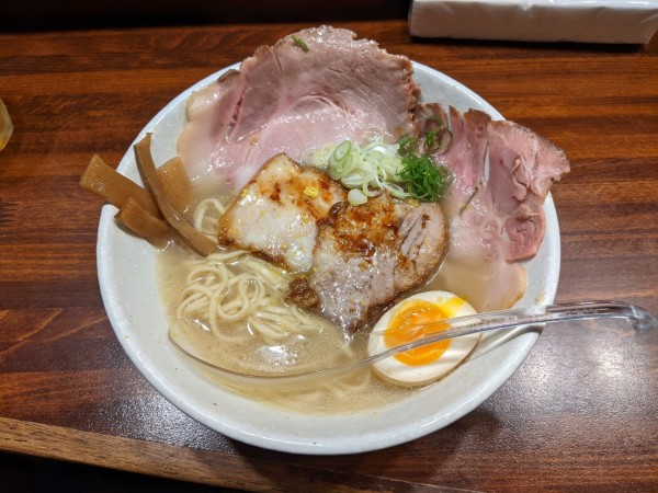 「鶏ゆず塩ラーメン：1000円」@麺屋 船橋の写真