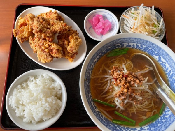 「ランチセット　￥８００」@中国料理 京華の写真