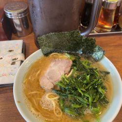 ラーメン並、硬め濃いめ