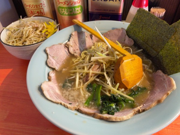 「ネギチャーシュー麺」@ラーメンショップ椿 春日部南桜井店の写真