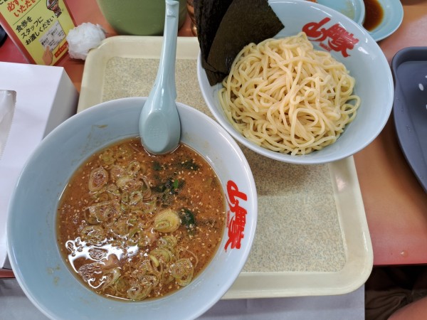 「味噌つけめん」@ラーメン山岡家 ひたちなか店の写真