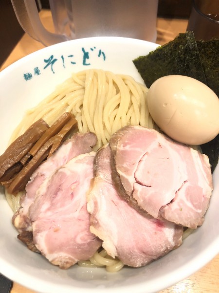 「つけ麺 全部入りtp」@麺屋 そにどりの写真