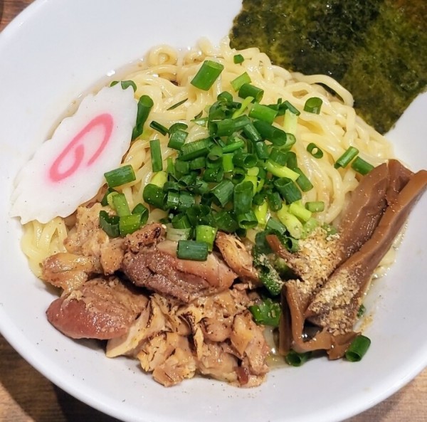 「油そば（おいメシ付き）770円＋大盛65円」@まぜそば専門店 モグの写真