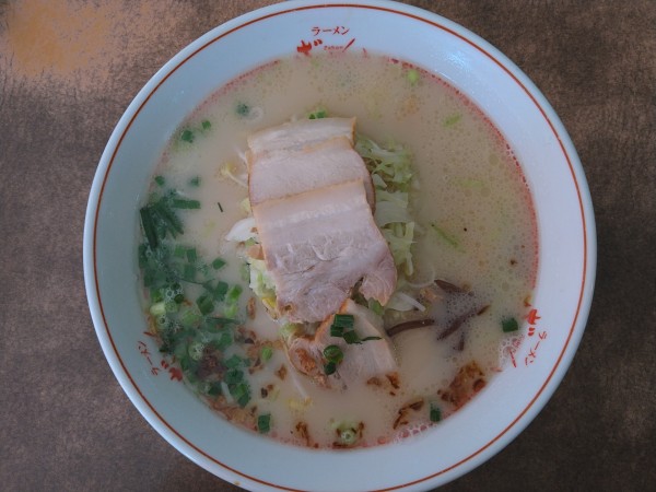 「ざぼんラーメン」@ざぼんラーメン 与次郎店の写真