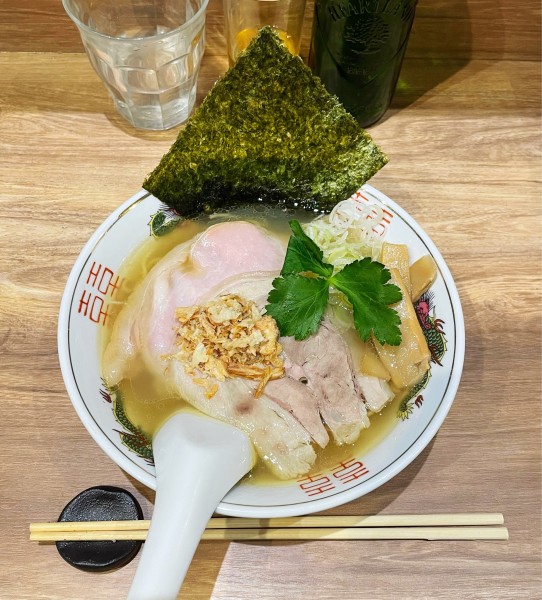 「中華そば(塩)」@麺庵 利休の写真