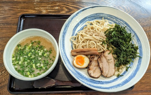 「岩のり塩つけ麺(大)」@竹風 那須塩原店の写真
