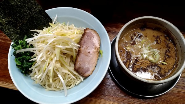 「濃厚つけ麺　ネギ(中)」@ラーメンたかし屋の写真