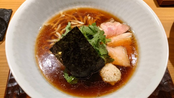 「醤油そば」@饗 くろ㐂の写真