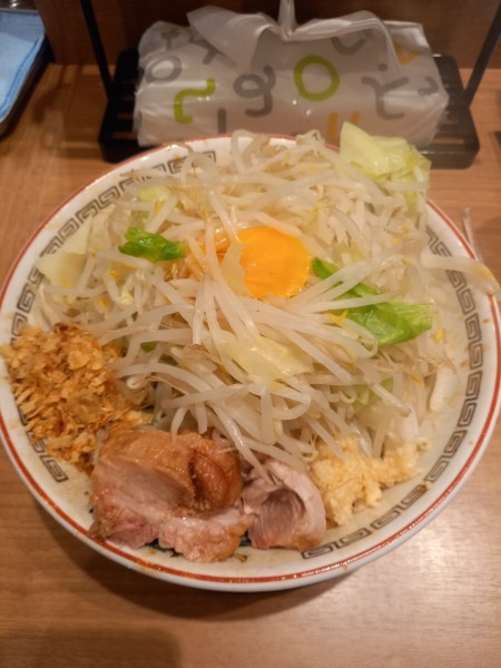 「汁なし(小ラーメン)￥1000」@豚山 上野店の写真