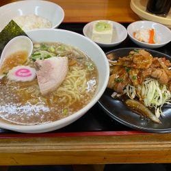 焼肉定食ラーメン