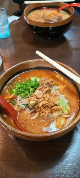 「山椒味噌ラーメン」@門左衛門 朝霞台店の写真