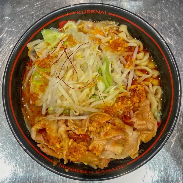 「紅がっつりセット ¥1,150」@麺創研 紅 府中の写真