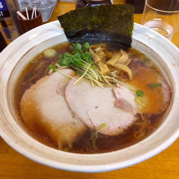 「国産地鶏中華そば（￥900）」@白河ラーメン やまだの写真