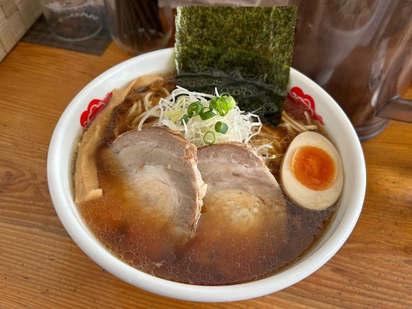 「鶏清湯中華そば大盛1188円」@麺屋 蕪村 篠ノ井店の写真