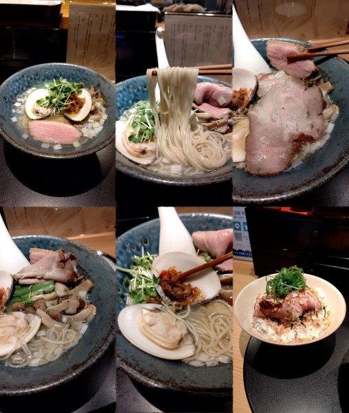 「限定『きのこと蛤の鴨中華そば 塩(¥1500)』」@鴨中華そば 楓の写真