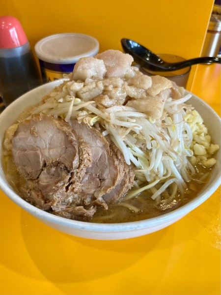 「大ラーメン 麺増し650g」@ラーメン二郎 八王子野猿街道店2の写真