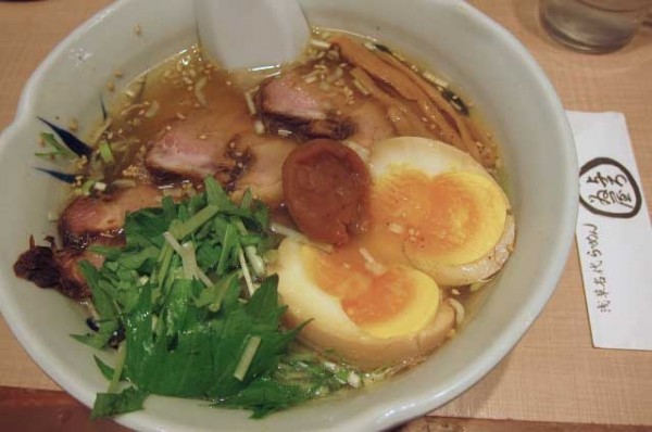 「梅しおらーめん　1,000円＋チャーシュー増し　250円・他」@与ろゐ屋の写真