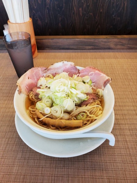 「淡竹ネギ大盛@1090」@麺屋聖 尾張旭店の写真