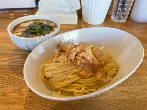 「塩つけ麺」@自家製麺しげの写真