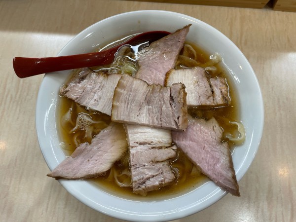「喜多方肉ラーメン(中盛)￥1,370」@食堂 七彩の写真