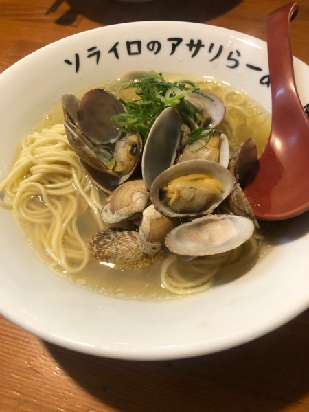 「あさりラーメン」@ソライロの写真