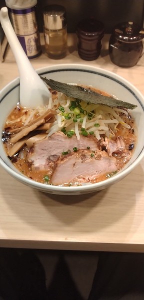 「味噌らーめん(大盛)」@らーめん はな火屋の写真