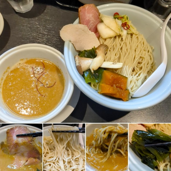 「雲丹つけ麺(限定)　1600円」@らーめん 三極志の写真