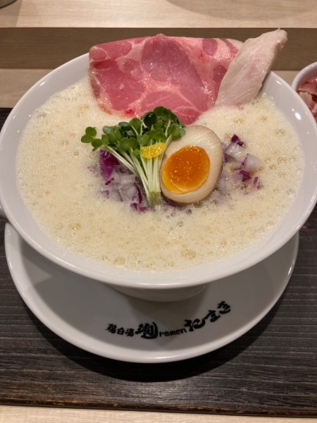 「鶏白湯泡ramen〜醤油〜」@鶏白湯泡ramenたまきの写真