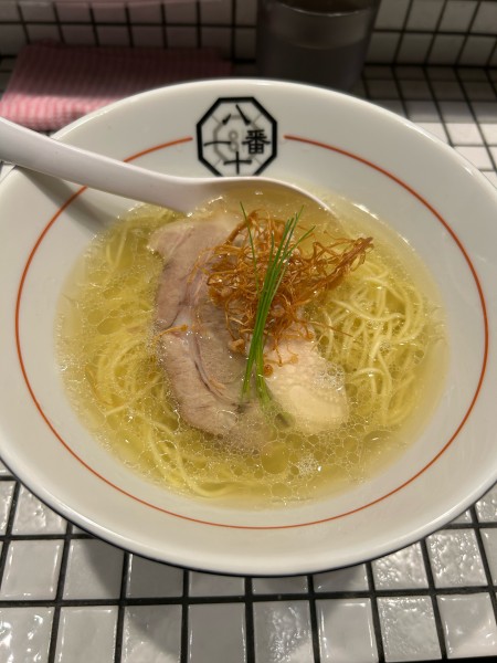 「うま味塩そば」@81番の写真