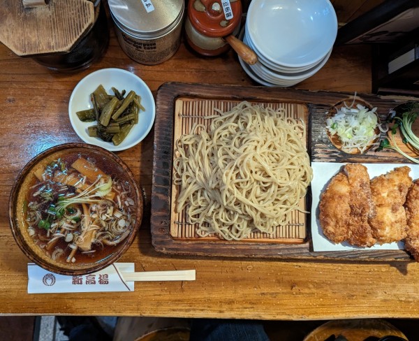 「こうようつけ麺中盛」@新高揚の写真