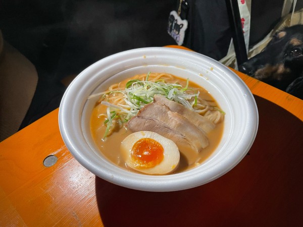 「【獅子丸×すぐれ】伊勢海老の鶏ぱいたんらぁめん」@東京ラーメンフェスタ2023の写真