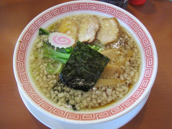 「背脂中華そば（590円）」@幸楽苑 東小金井店の写真