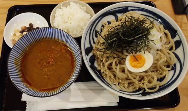 「スパイスカレー温つけ蕎麦（1,000円）」@つるり SOBA Standの写真