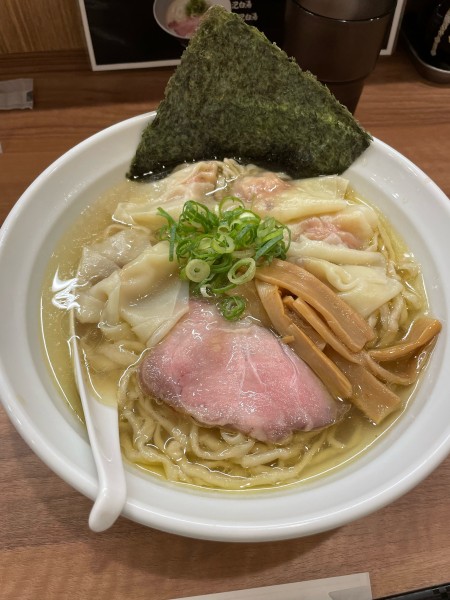 「塩ワンタン」@中華そば一辰の写真