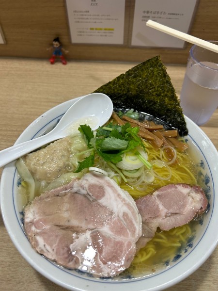 「塩ワンタン　1200円」@覆めん 花木の写真