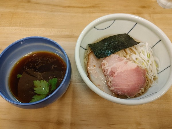 「昆布水つけ麺【醤油】900円」@麺処 有彩の写真