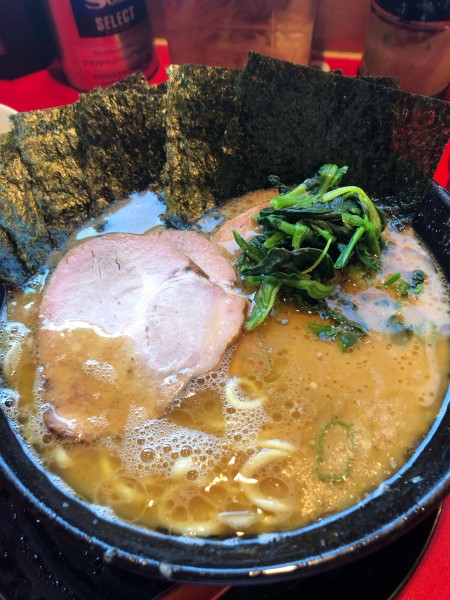 「チャーシュー麺　海苔tp」@厚木家の写真