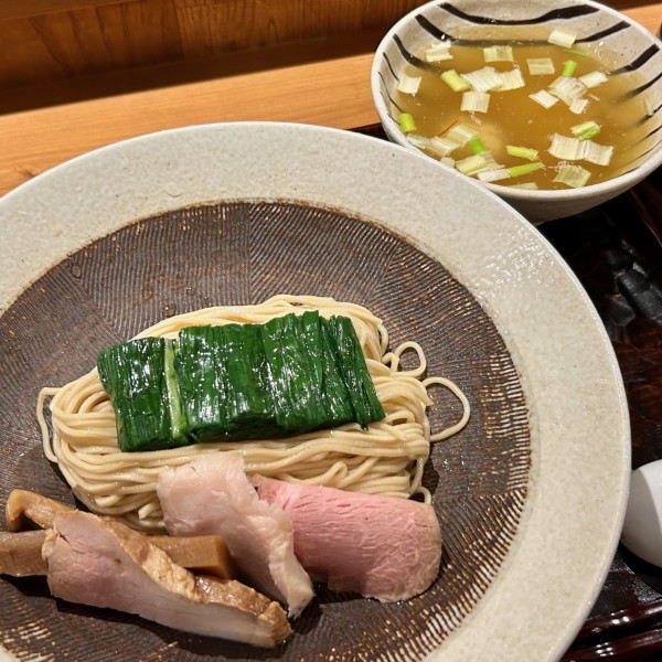 「韮つけそば 塩」@饗 くろ㐂の写真