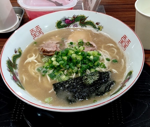 「ラーメン850円替え玉200円」@ラーメン 旦過の写真