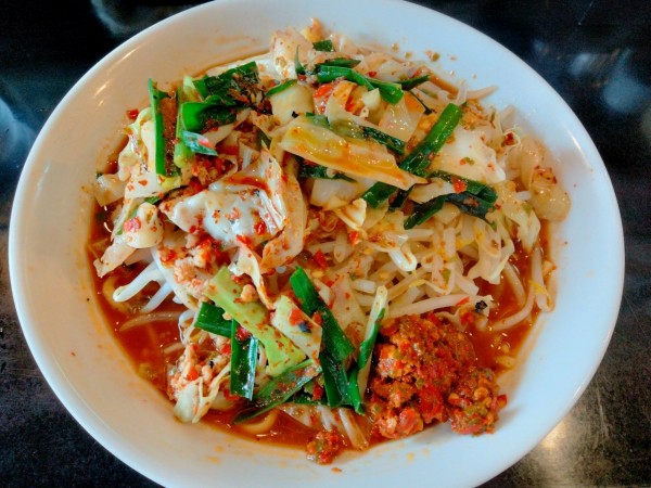 「極辛野菜マシ」@激辛拉麺 鷹の爪の写真