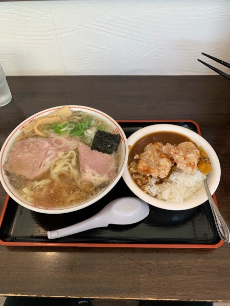 「自然やラーメン&サービスカレー」@麺道 自然やの写真