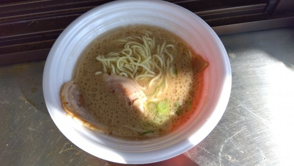 「超濃厚ワタリガニ豚骨　東京ラーメンフェスタ」@頑者の写真