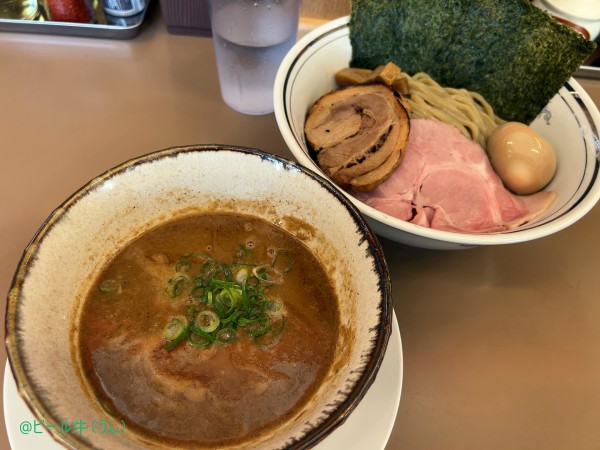 「特製濃魚つけ麺醤油中(1100円)」@淳之助製麺食堂の写真