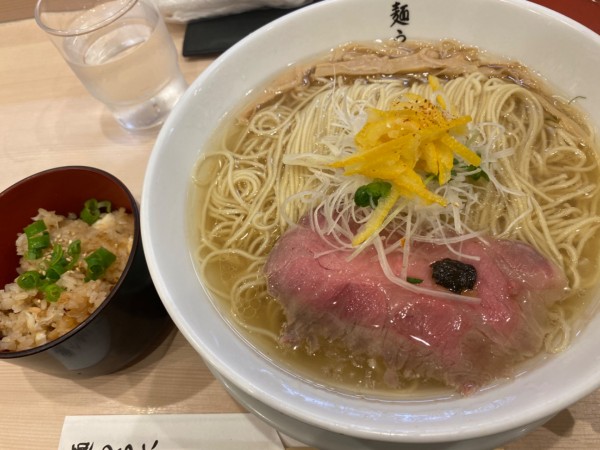 「ゆず塩SOBA＋鯛めし」@麺うらたの写真