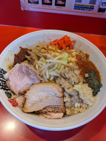 「【限定】トマトまぜそば小」@麺屋 桐龍の写真