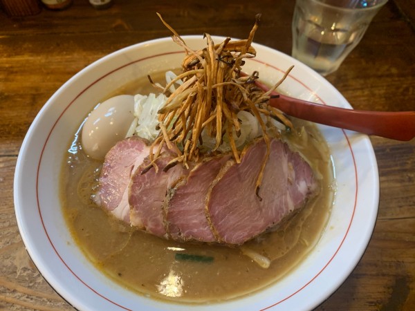「味噌ラーメン＋味玉＋チャーシュー２枚」@東京味噌らーめん 鶉の写真