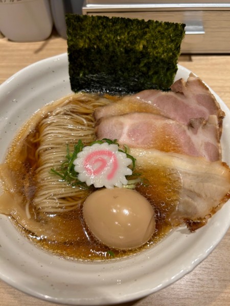 「特製中華そば1130円」@中華そば 葵の写真