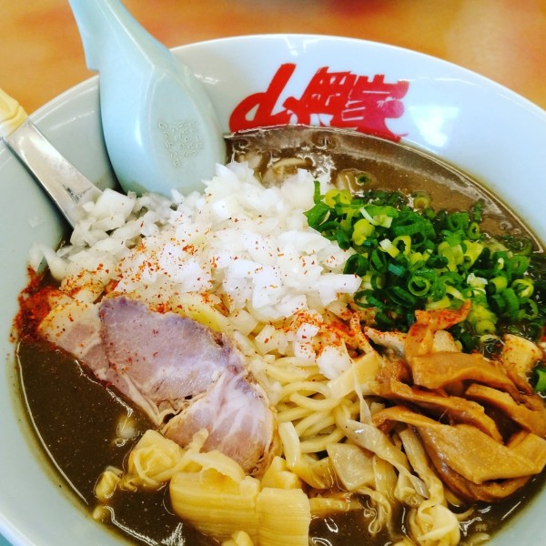 「鬼煮干」@ラーメン山岡家 相模原店の写真