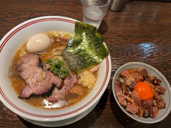 「特製中華蕎麦　柳1200円」@中華蕎麦 柳の写真