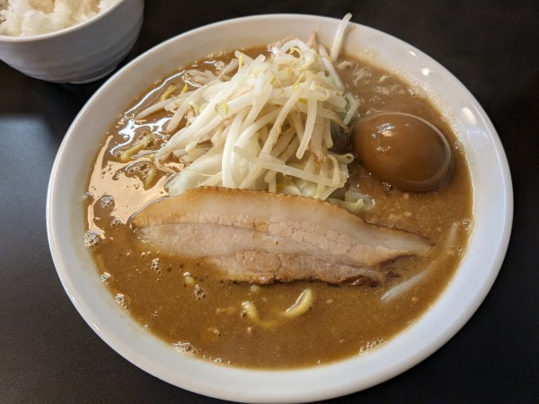 「みそらーめん 味玉入り」@ぼくのみそらーめんの写真